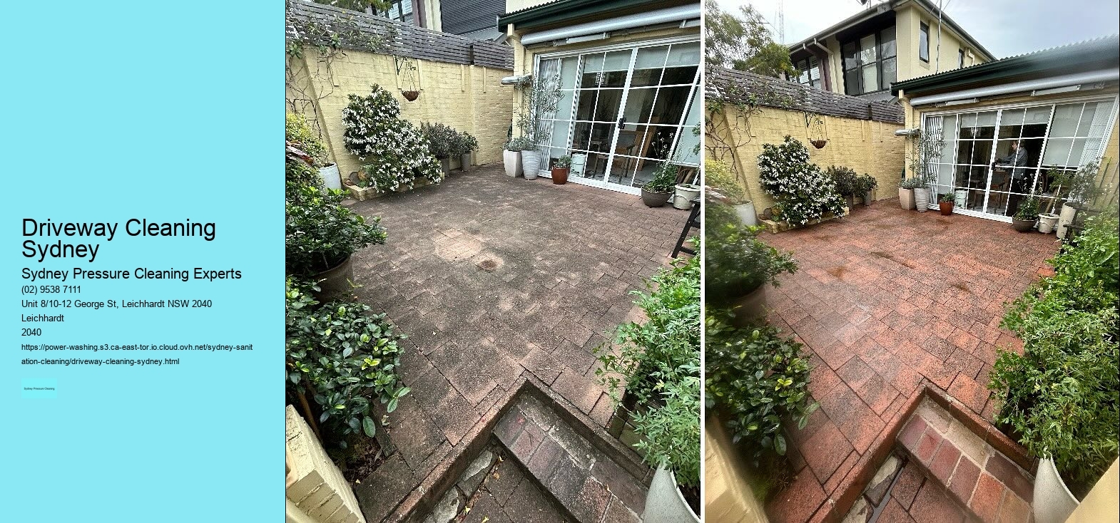 Driveway Cleaning Sydney